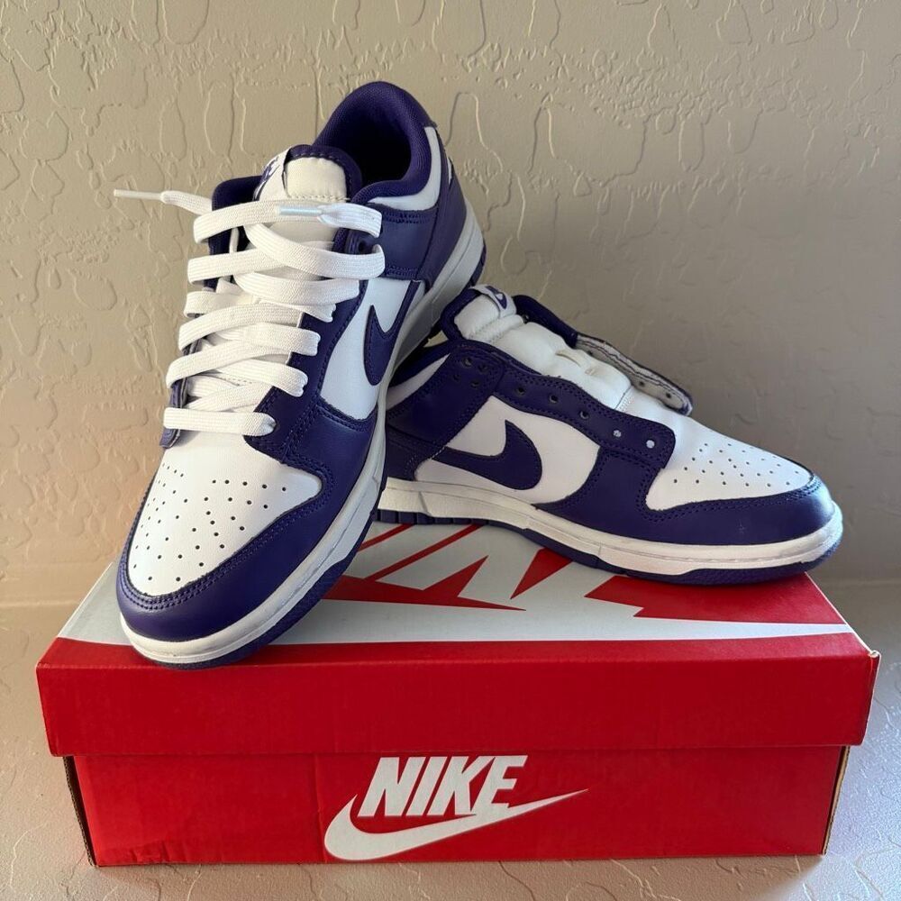 Nike Dunk Low Retro "Court Purple" - Picture 3 of 10
